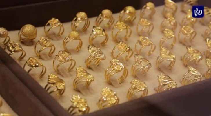 JJS announces gold prices in Jordan Thursday