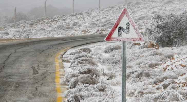Jordan expects snow in areas 1,000 meters above sea level Friday