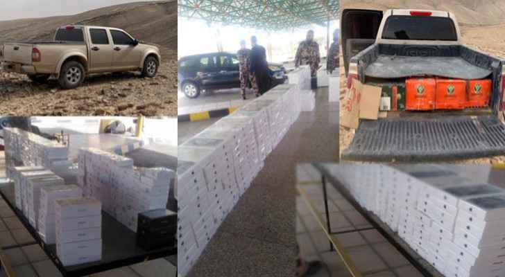 Customs Department thwarts smuggling attempts of alcohol, mobile devices