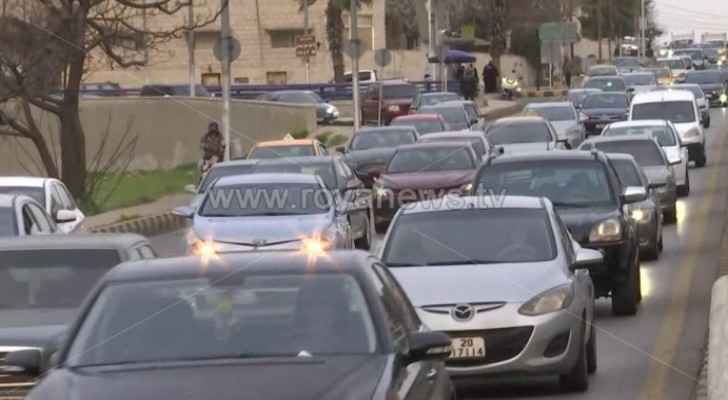 VIDEO: Jordan witnesses traffic congestion ahead of Friday lockdown