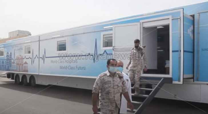 Army constructs field hospital in Karak
