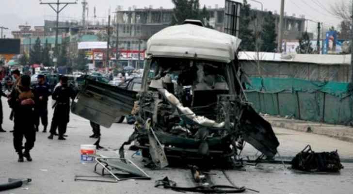 At least four killed in government bus bombing in Kabul
