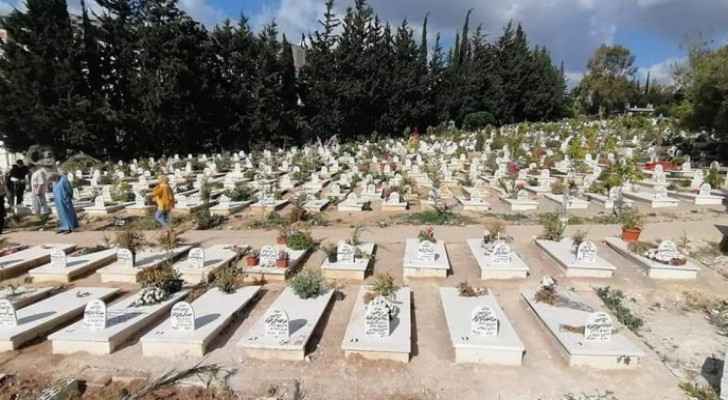 Sahab cemetery suffers from demand pressures following increase in coronavirus deaths