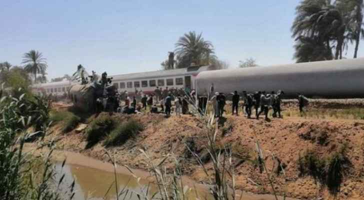 At least 32 killed after two passenger trains collide in southern Egypt
