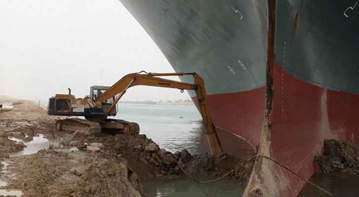 Jordanian imports temporarily freeze due to Suez Canal tanker crisis