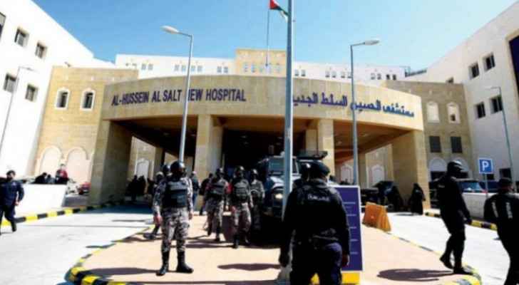 Four detainees released in Al-Hussein Salt New Hospital incident