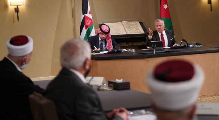 His Majesty affirms support for Jerusalemites in meeting with religious leaders, representatives