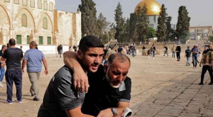 Over 200 injuries at Al-Aqsa Mosque: Palestine Red Crescent Society