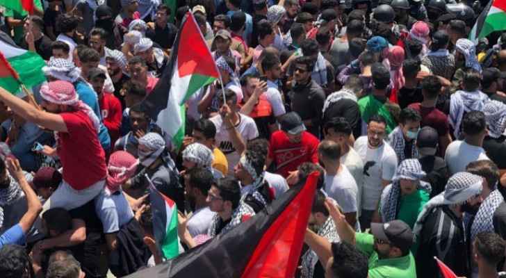 Interior Ministry issues statement on popular protests held in support of Palestinians