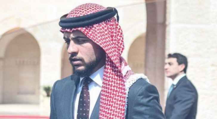 Crown Prince visits children transported from Gaza for treatment in Jordan