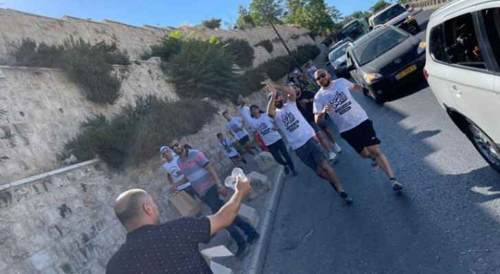 IOF attack marathon in solidarity with families facing evictions in Sheikh Jarrah, Silwan