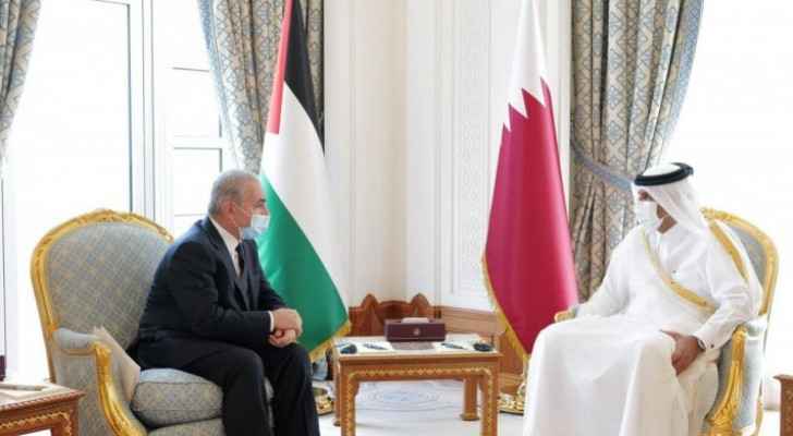 Shtayyeh, Qatari counterpart discuss latest developments in Palestine