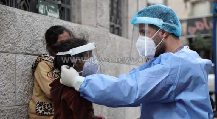 Jordan records eight deaths and 599 new coronavirus cases