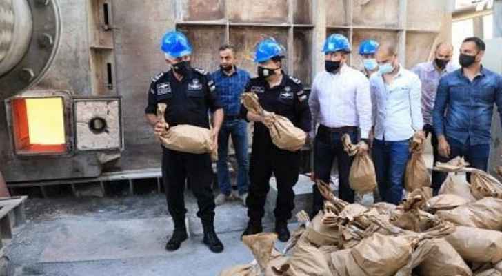 Millions of pills, 3,000 kg of hashish destroyed through 47 AND cases