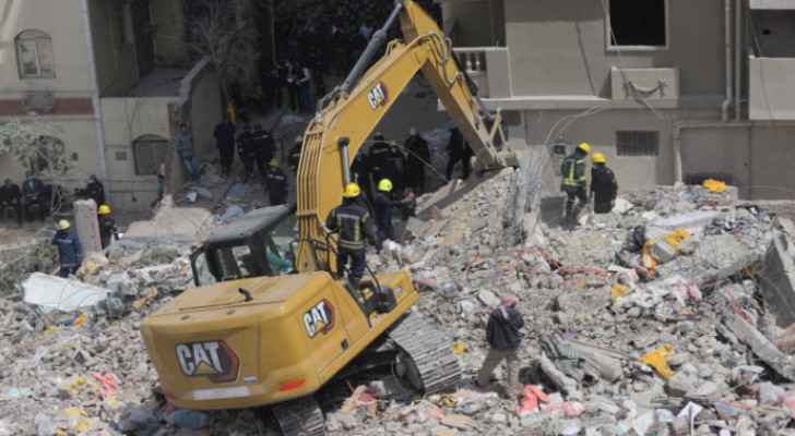 Five-storey building collapses in Egypt