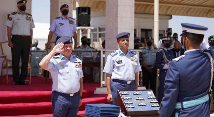 King attends graduation of 50th class of pilot cadets