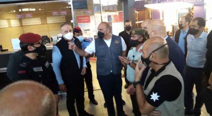 PM makes surprise tour of Queen Alia International Airport