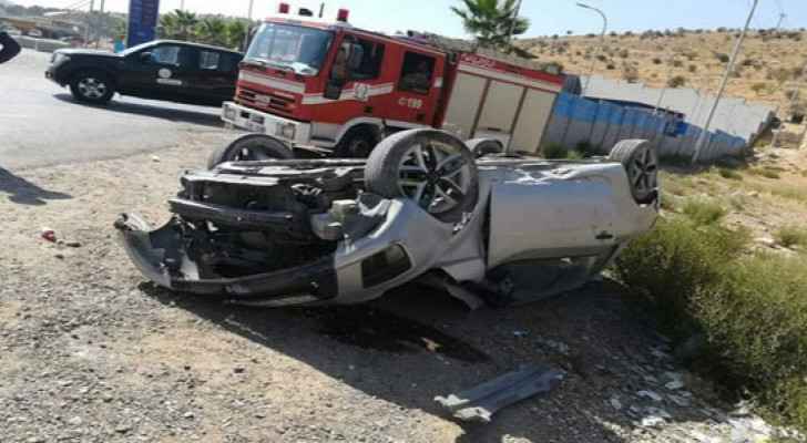 Mother, daughter dead in car crash in Karak