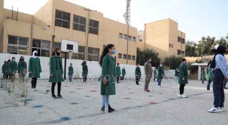 Owais reveals rate of COVID-19 infections among school students in Jordan