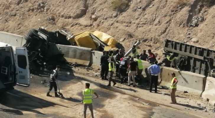 Man killed after truck overturns in Aqaba
