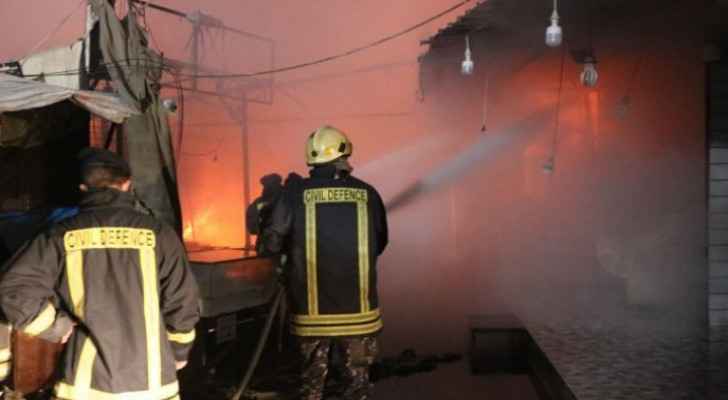 Two young girls killed in tent fire in Amman
