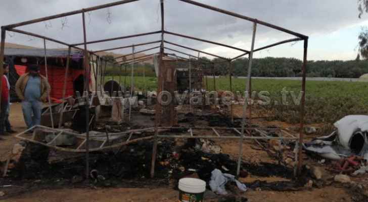 Four family members killed in tent fire in Balqa