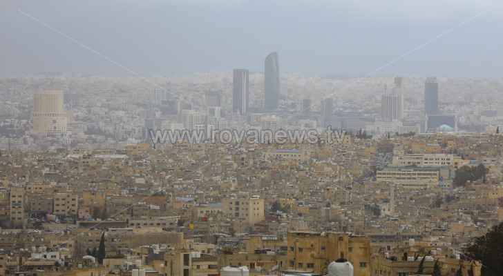Temperatures drop across Jordan Saturday