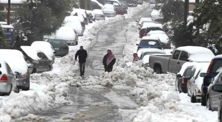 Amman will be covered in white after 8pm Wednesday: Shaker