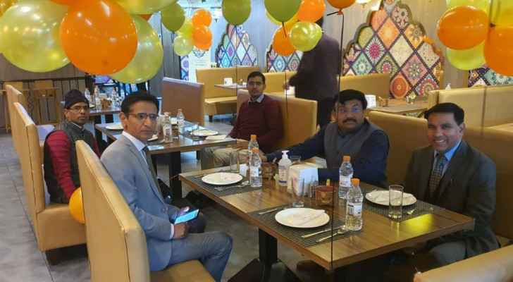 India’s Ambassador to Jordan inaugurates Indian Food Festival at Rakoon Restaurant