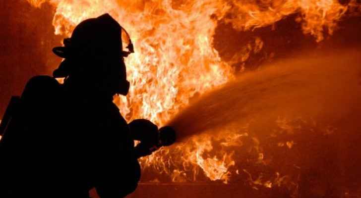 Two killed in fire in Madaba