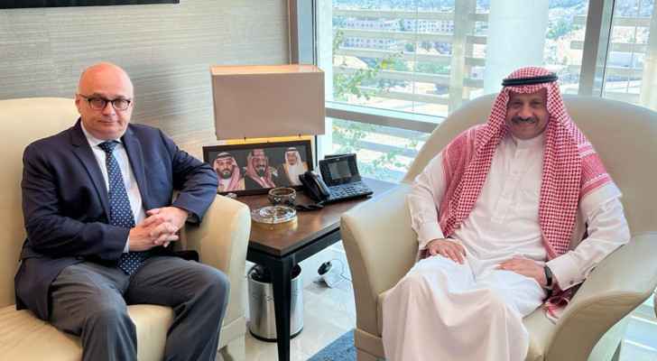 Saudi Ambassador to Jordan meets with Russian Ambassador to Jordan