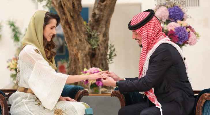 IMAGES: Crown Prince engaged to Rajwa Al Saif