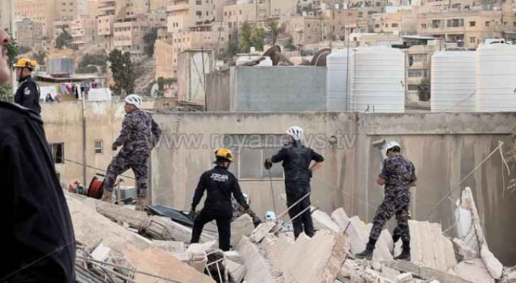Death toll in Al-Weibdeh building collapse rises
