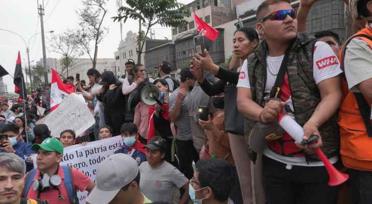 Lima's streets tense as Peru leader hints at early elections