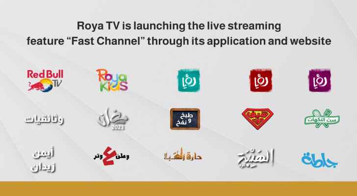 Roya TV introduces 'Fast Channels' live streaming feature on its app, website