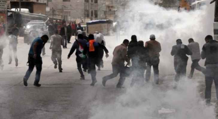 Dozens of Palestinians injured during clashes with Israeli Occupation