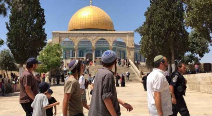 Israeli Occupation settlers storm Al-Aqsa Mosque