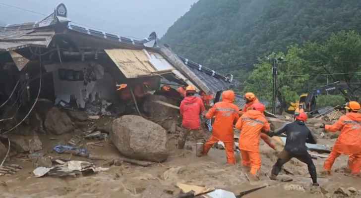 Heavy rains, flooding leave 26 dead in South Korea