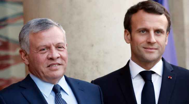 King speaks to Macron, stresses urgent need for immediate halt of war on Gaza