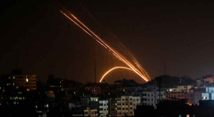 Al-Qassam Brigades in Lebanon fire 16 rockets towards Israeli Occupation