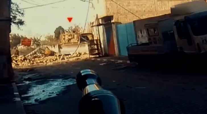 Al-Qassam targets four Merkava tanks in Gaza battles