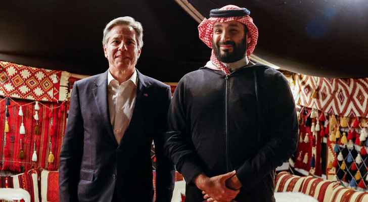 Blinken meets with Saudi Crown Prince