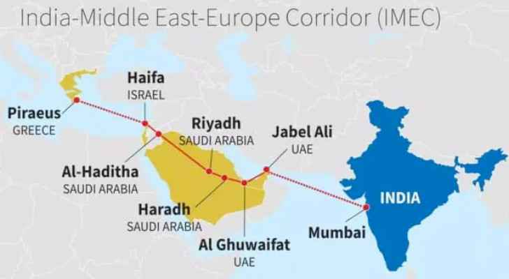 Jordan distances itself from 'Israel'-backed trade corridor linking India to Europe