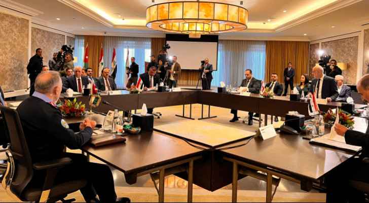 Quadrilateral meeting between Interior Ministers of Jordan, Iraq, Syria, and Lebanon