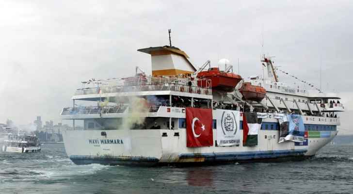 The ship MV Mavi Marmara, previously leading a six-ship convoy to Gaza (File photo) 