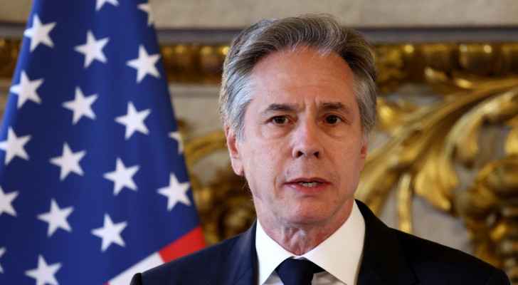 US Secretary of State Antony Blinken in a joint press conference with the French FM in Paris. (April 2, 2024) (Photo: AFP)