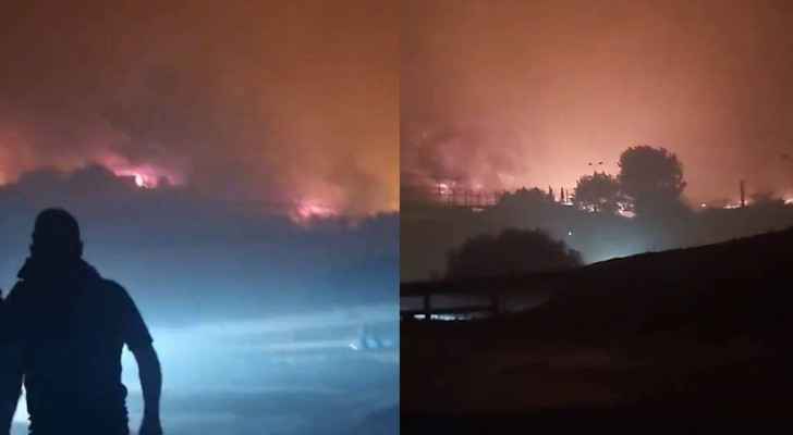 La televisión estatal iraní transmite imágenes del incendio en Chile