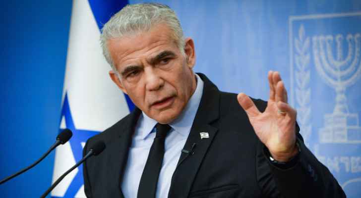 The leader of the Opposition in the Israeli Occupation Yair Lapid
