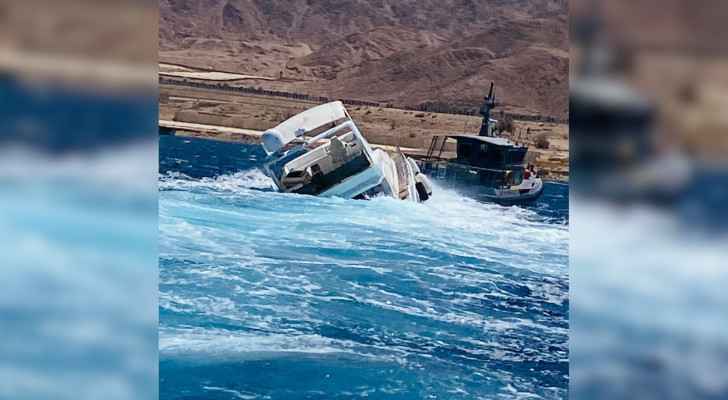 Jordanian Armed Forces carry out rescue operation in Aqaba